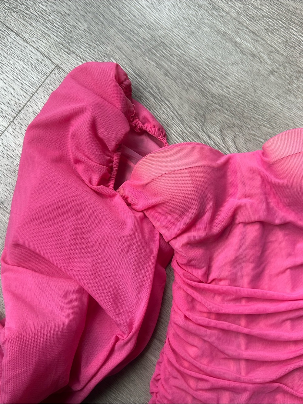 Oh Polly Hot Pink Mini Dress